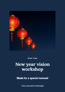 New Year vision workshop · Picture window
