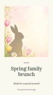 Spring family brunch · Quiet photo gallery