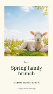 Spring family brunch · Quiet photo gallery