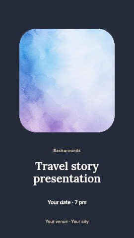 Backgrounds Instagram story · Bold statement instagram story template