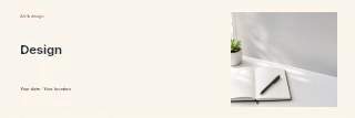 Thoughtfully made · Horizontal photo dialogue banner template