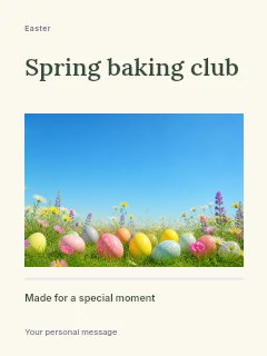 Spring baking club · Architectural grid