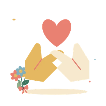 Helping hands and a warm heart.