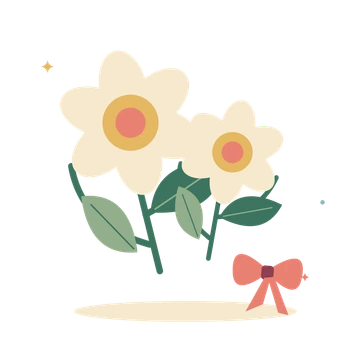 Daffodil bouquet and spring ribbon.