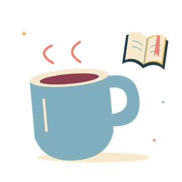 Tea and a favourite book.