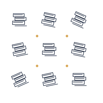 A scattered pattern composition featuring stack of books for Books & publishing designs.