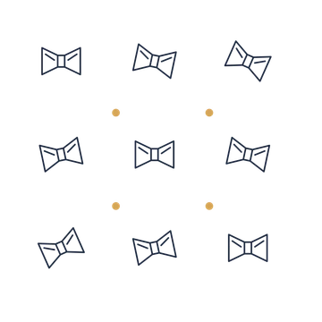 A scattered pattern composition featuring father’s day bow tie for Father’s Day designs.