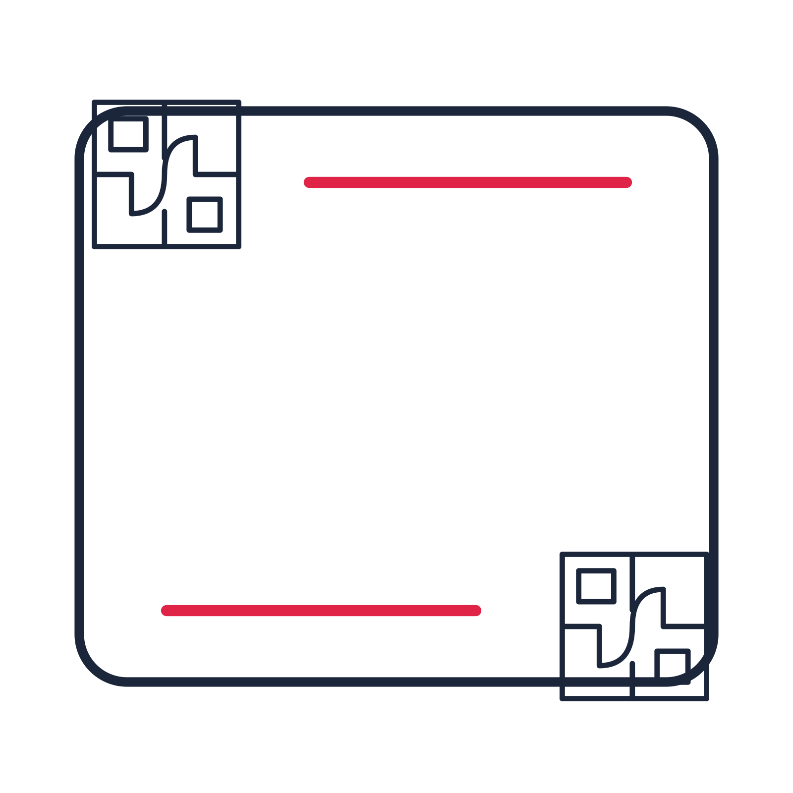 A corner frame composition featuring home room floor plan for Home & property designs.