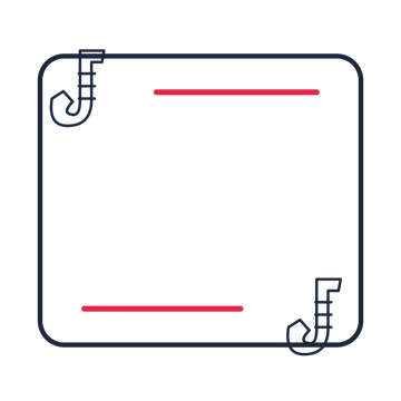 A corner frame composition featuring jazz saxophone for Music designs.