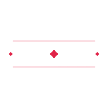 A decorative divider with 3 diamond motifs arranged in a tapered, between two fine horizontal rules.