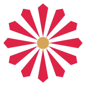A 12-petal ray flower with a seed centre and a transparent background.