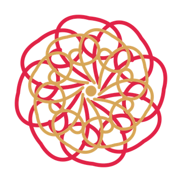 A layered spiral rosette with 8-fold radial symmetry and 2 alternating rings of petals.