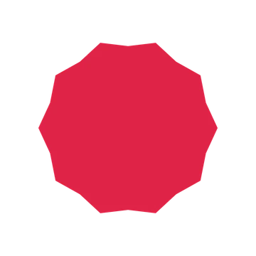 A single composition built around a 10-point sparkle with a inverted contour.