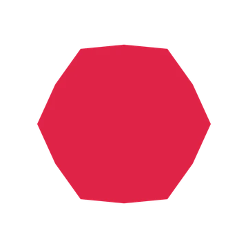 A single composition built around a 6-point sparkle with a inverted contour.