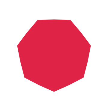 A single composition built around a 7-point sparkle with a inverted contour.