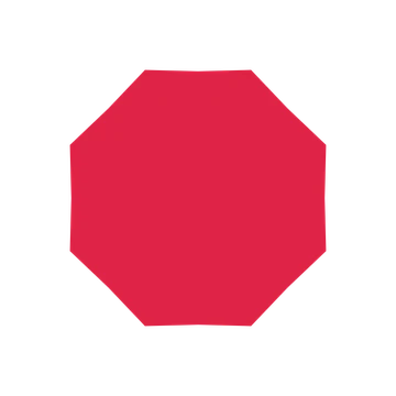 A single composition built around a 8-point sparkle with a inverted contour.