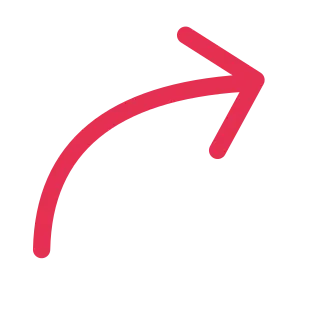 A red arrow curves upwards from the lower left and points to the upper right.