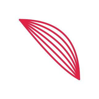 A fan corner ornament opens towards the centre from the top right corner.