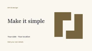 Make It Simple youtube thumbnail template · Horizontal photo dialogue
