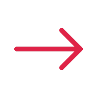 A straight arrow points right with open space around its edges.