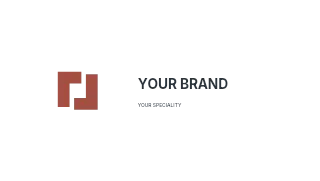 Creative design logo template · Refined identity