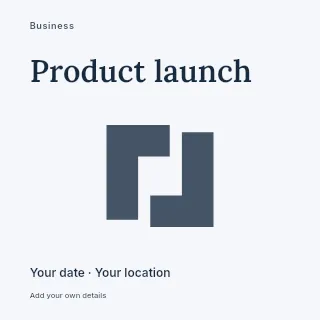 New in the studio social media post template · Fine-line cover