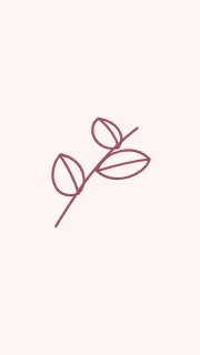 A Softer Pace phone wallpaper template · Botanical artwork