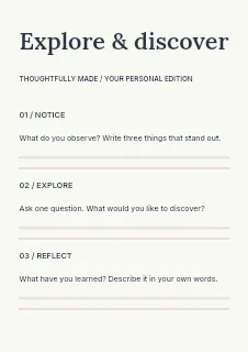 Reading Reflection worksheet template · Classic 2