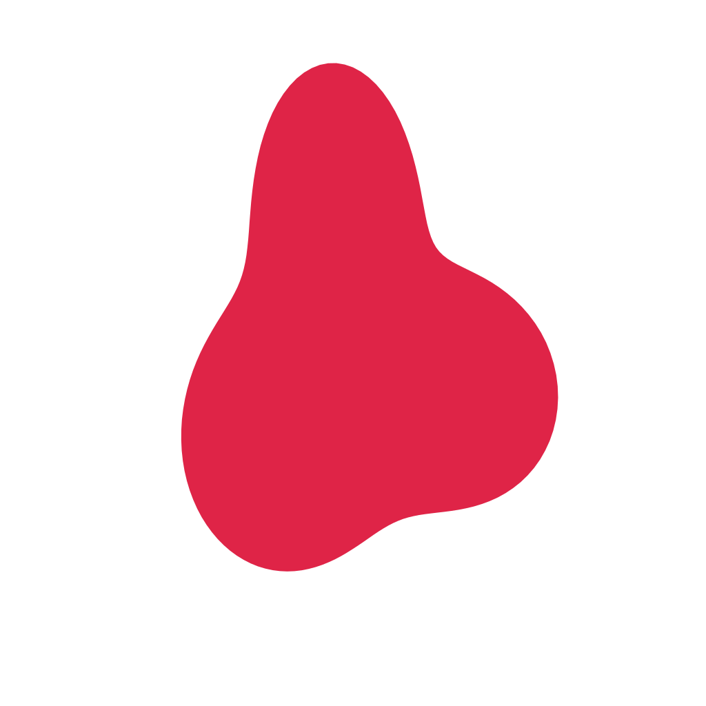 An organic tall form has 3 broad lobes and a smoothly varying outline.