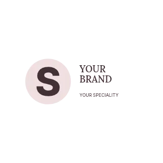 Wellness studio logo template · Refined identity