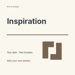 A fresh start social media post template · Typography & ornament