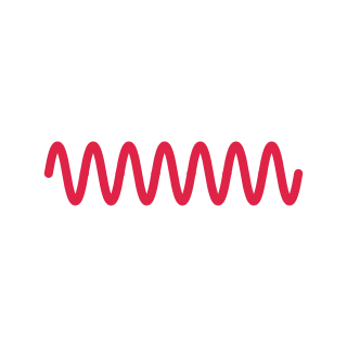 A horizontal divider repeats 7 wave motifs in an evenly spaced row.