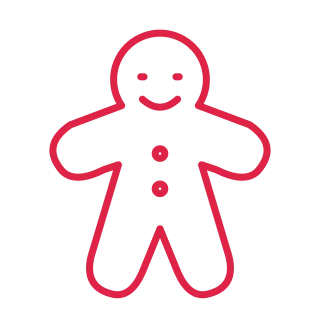 Gingerbread biscuit.