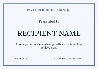 Creative coding workshop certificate template · Structured certificates