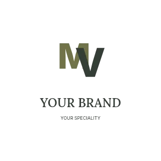 Community logo template · Refined identity