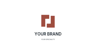 Design logo template · Refined identity
