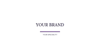 Sound studio logo template · Refined identity