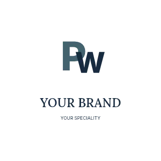 Project planning workshop logo template · Refined identity