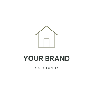 Property information guide logo template · Refined identity
