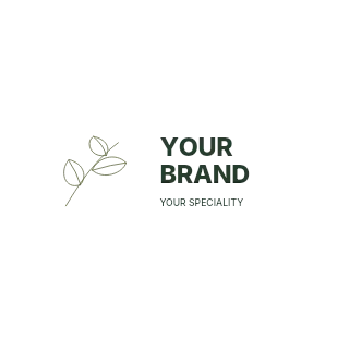 Spring garden workshop logo template · Refined identity