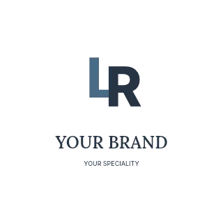 Study planning session logo template · Refined identity