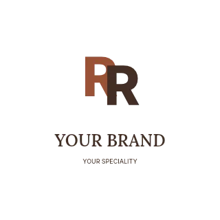 Weekend brunch logo template · Refined identity