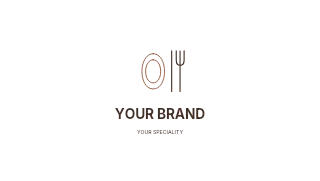 Coffee & conversation logo template · Refined identity