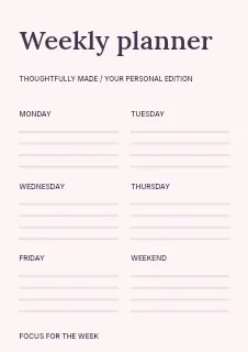 First birthday rainbow planner template · Structured planners