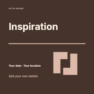 A fresh start social media post template · Typography & ornament