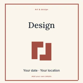 Fresh perspective social media post template · Framed editorial