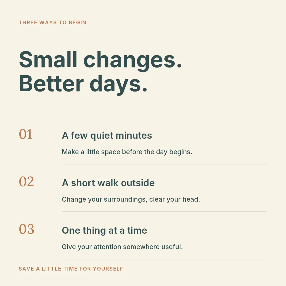 Small changes social media post template · Habit post