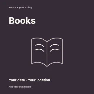 Your next chapter social media post template · Fine-line cover