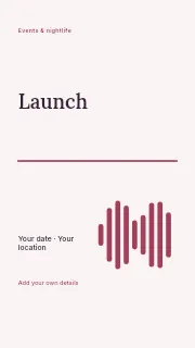 Coming soon instagram story template · Typography & ornament