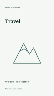 Weekend plans instagram story template · Fine-line cover